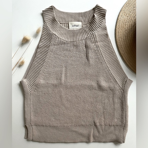 Wilfred Tops - Wilfred Knit Halter Top